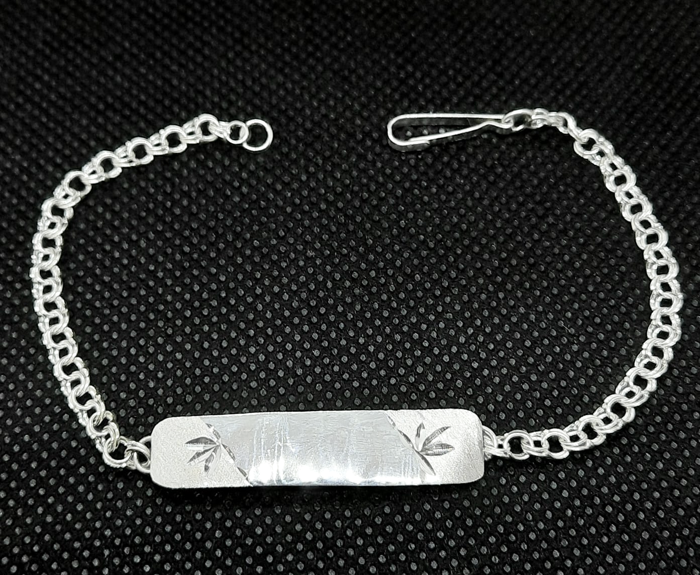 Silver Ladie ID Band